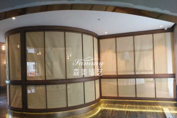 河北廊坊广阳区西子印象精品酒店仿木纹效果