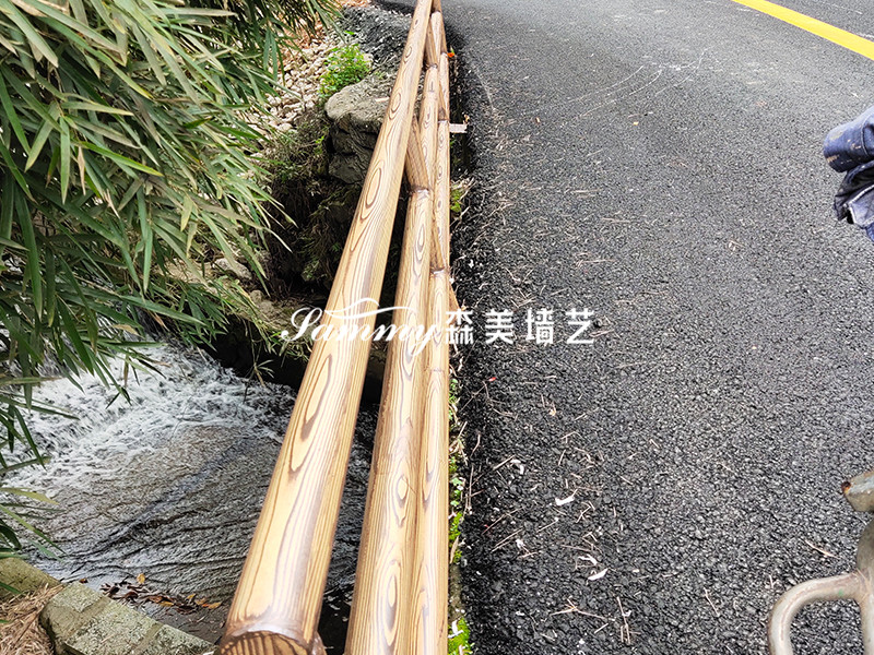 混凝土怎么做木纹漆